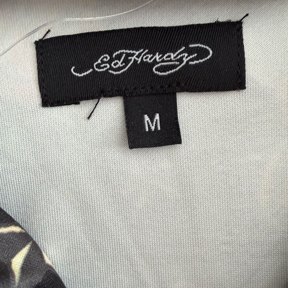 Ed Hardy Women's Multicolor Graphic Bomber Jacket - Picture 3 of 3